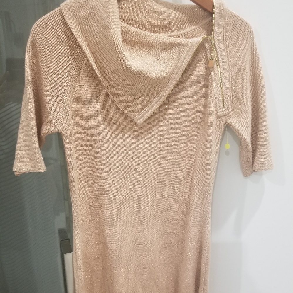 Calvin Klein dress rose gold